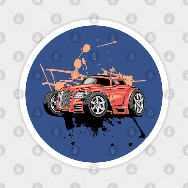 Customized Classic Cars Magnet by irfankokabi